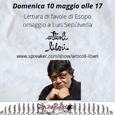 Lettura di favole di Esopo, omaggio a Luis Sepúlveda e Libri in dono a non-profit fiorentine