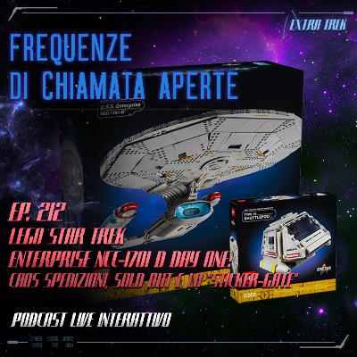 Ep.212-LEGO Star Trek - Enterprise NCC-1701 D Day One: Caos Spedizioni, Sold Out e lo "Sticker-Gate"