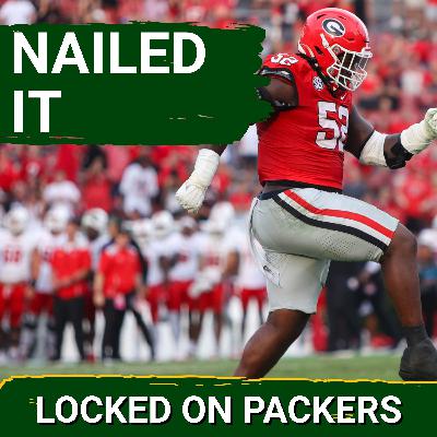 SUNDAY OT: What position would maximally improve the Packers if they NAIL the pick at 52?