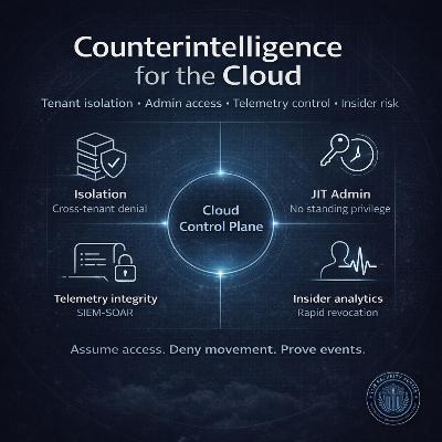 Counterintelligence for the Cloud: Treat Your Hyperscaler Like Contested Terrain