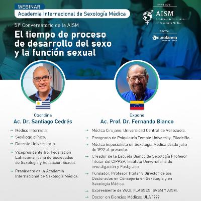 Webinar: El tiempo de proceso de desarrollo del sexo y la función sexual