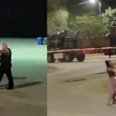 Cop charged after attacking, knocking down woman walking her dog