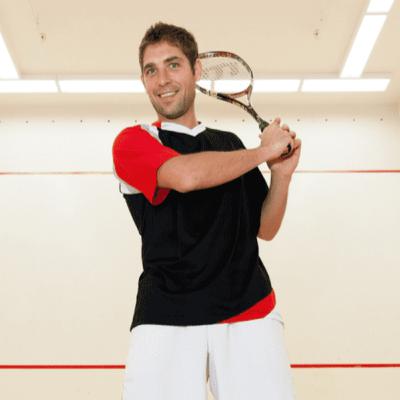Doubles Squash World Champion Viktor Berg