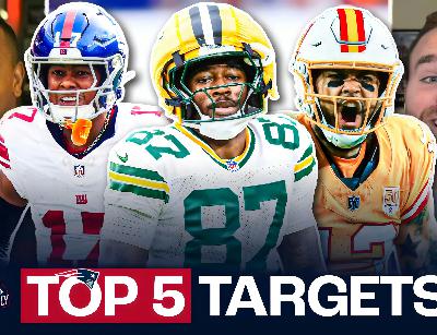 Top 5 WR TARGETS for Patriots in Free Agency