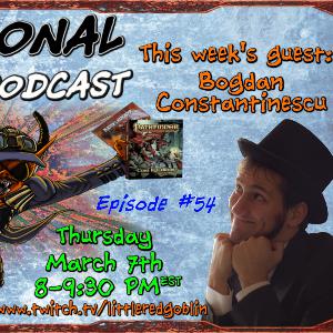 Episode 54 - Bogdan Constantinescu! Episode 54 - Bogdan Constantinescu!