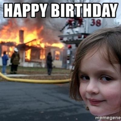 When Birthday's go down hill!!