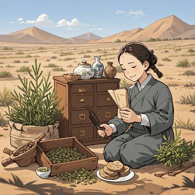 麻黄的传奇:从荒漠到药柜的旅程 麻黄的传奇:从荒漠到药柜的旅程