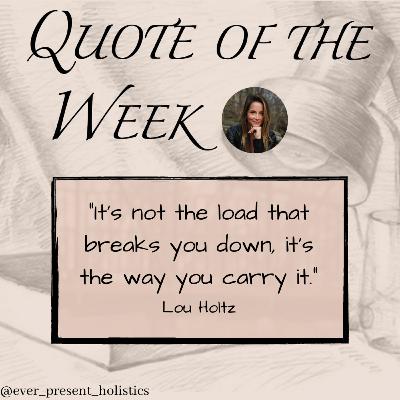 Season 4 Episode 5 ~ Quote of the Week