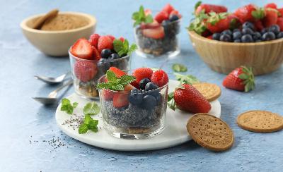 Recipe Chia pudding with flax drink