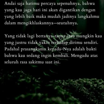 Tak sengaja mengenal. (With putri.wyt)