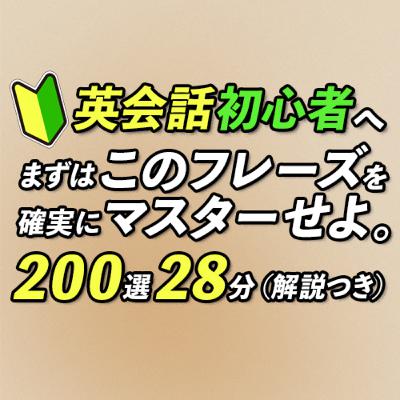 英語 初心者向け | 最初にマスターする英会話フレーズ〜解説付き【334】
