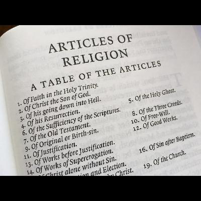 Articles of Religion #2-4