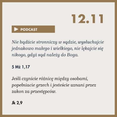 Poranek ze Słowem na 12 listopada 2025