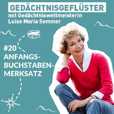 Anfangsbuchstaben-Merksatz – Folge 20