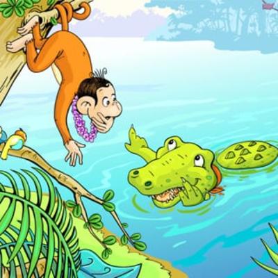 पंचतंत्र की कहानी: बन्दर और मगरमच्छ (Panchtantra Ki Kahani: Bandar Aur Magarmachh) पंचतंत्र की कहानी: बन्दर और मगरमच्छ (Panchtantra Ki Kahani: Bandar Aur Magarmachh)