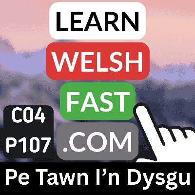 c04p107 (s04e107) - Pe Tawn I'n Dysgu (If I Were To Learn)