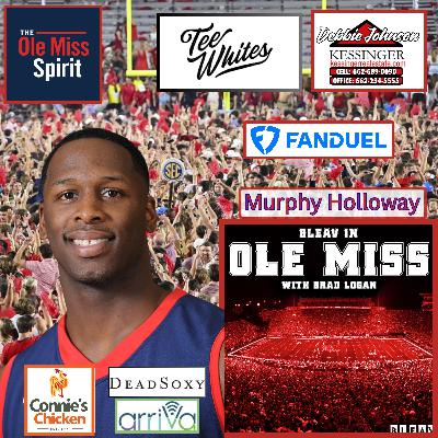 Murphy Holloway, former Rebels and now color analyst on the radio team