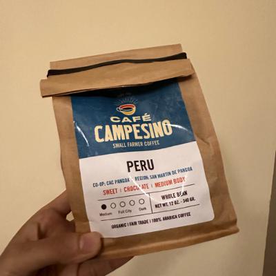 The coffee that i drink