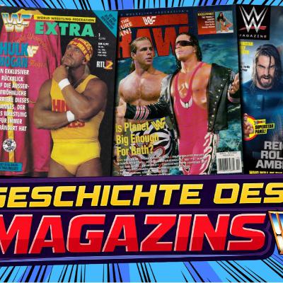 Das WWE/WWF Magazin: Eine Zeitreise, als Papier unser Internet war