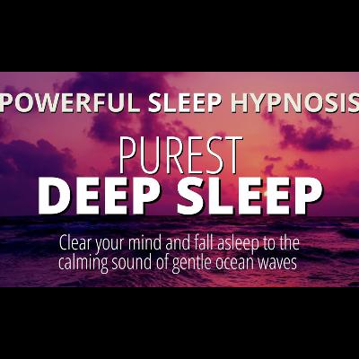 Strong Sleep Hypnosis to Fall Asleep Fast   Positive Affirmations to Reduce Anxiety _ Dark Screen