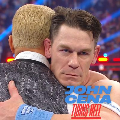 JOHN CENA TURNS HEEL!! JOHN CENA TURNS HEEL!!