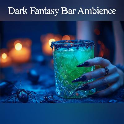 🎧 A Haunting Chill : Dark Fantasy Bar Ambience with Mystic Melodies | Farewell Halloween 🎃