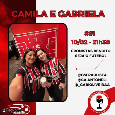 Resenha São-Paulina AO VIVO com Gabi Oliveira e Camila Antoneli (BSF Paulista)