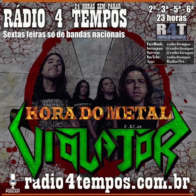 Rádio 4 Tempos - Hora do Metal 66