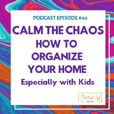 Calm the Chaos - How to Organize Your Home, Especially with Kids!