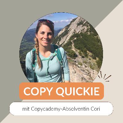 #095 Wie war deine Wanderung in die Selbstständigkeit? | im Interview mit Copycademy-Teilnehmerin Cori