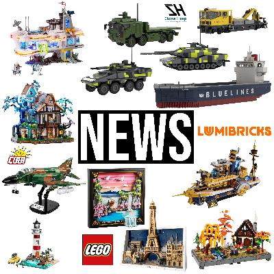 Neue Sets von BlueBrixx, LEGO, Cobi, Lumibricks. MOCs der Woche und mehr | Klemmbaustein NEWS 239