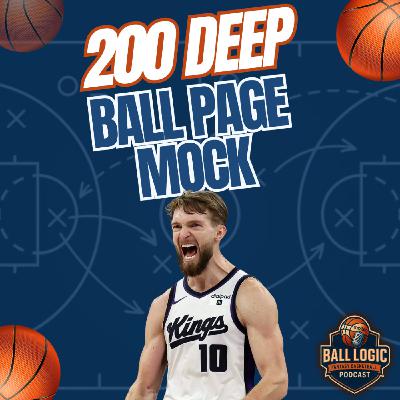 20 man Ball Page Mock Draft | NBA Fantasy | Deep League Chatter and Strategy