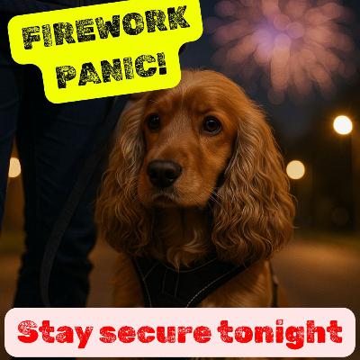 Episode #2.44 - Fireworks & Walks: How to Keep Your Dog Safe When You Have to Go Out
