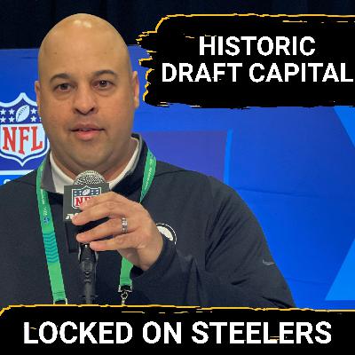 Steelers' 'Historic' Draft Capital Mean Aggressive Omar Khan Moves Coming? | Andy Weidl Future GM? Steelers' 'Historic' Draft Capital Mean Aggressive Omar Khan Moves Coming? | Andy Weidl Future GM?