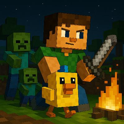 Chapter 27 – Shadows on the Field (Bedtime Story for Kids) | Karlik’s Minecraft Stories