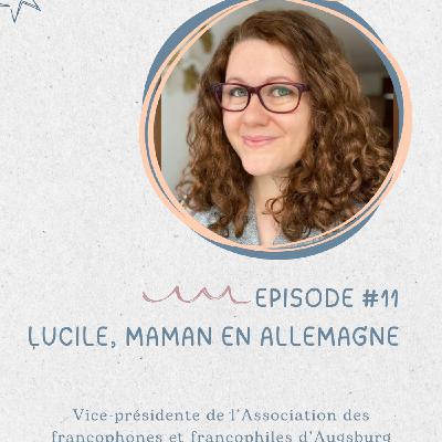Lucile, active dans la vie francophone d’Augsburg pour soutenir le maintien du français