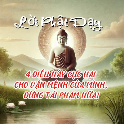PHẬT DẠY: 4 ĐIỀU NÀY CỰC HẠI CHO VẬN MỆNH CỦA MÌNH, ĐỪNG TÁI PHẠM NỮA!