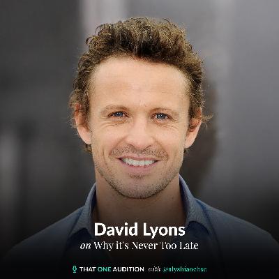 DAVID LYONS: Why it's Never Too Late DAVID LYONS: Why it's Never Too Late