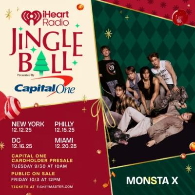 MONSTA X Continues Momentum After Winning Two Awards at ‘AAA 2025’… Kicks Off U.S. Jingle Ball Tour