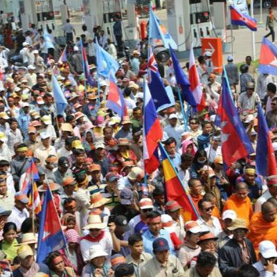 Last Rally of CNRP in Phnom Penh - June 2017