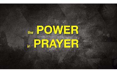 The Power in Prayer – Psalm 23 – Mark Elliott