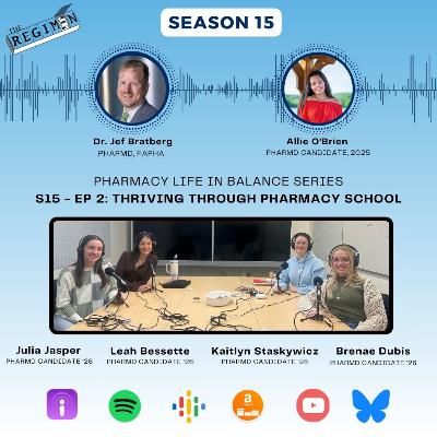 The Regimen for Thriving Through Pharmacy School - Part 1 The Regimen for Thriving Through Pharmacy School - Part 1