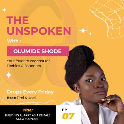 Olumide Shode - Building Alarrt As a Female Solo Founder