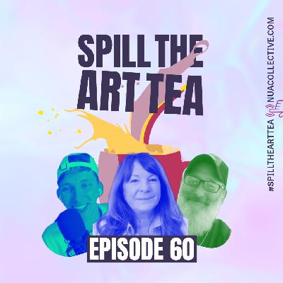 Spill The Art Tea 🎨🍵 ft. Karen Ebbs 🗣️ Freediver Records, Fractals & Van Gogh’s Future!