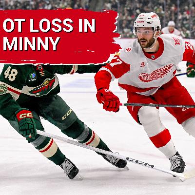 Red Wings show tremendous heart, but leaky goaltending costs them an extra point vs the Minnesota Wild Red Wings show tremendous heart, but leaky goaltending costs them an extra point vs the Minnesota Wild