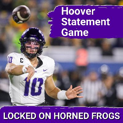 BIG: TCU, Josh Hoover Can DERAIL BYU Cougars if Hoover Has an All Time Great Game BIG: TCU, Josh Hoover Can DERAIL BYU Cougars if Hoover Has an All Time Great Game