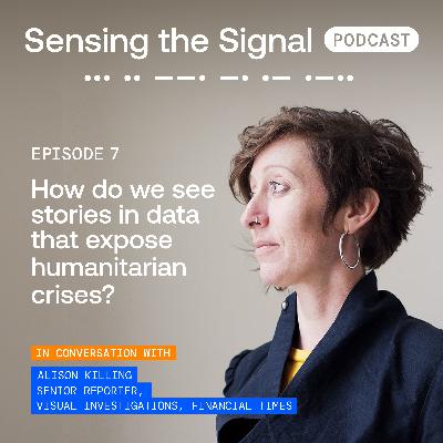 How do we see stories in data that expose humanitarian crises?