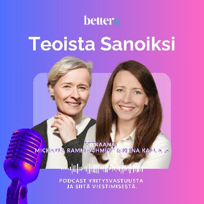 Mitä uudistava (regeneratiivinen) liiketoiminta on ja miksi siitä pitäisi olla kiinnostunut? | Vieraina Michaela Ramm-Schmidt, WhyCo ja Elina Kalliala, Ramboll Mitä uudistava (regeneratiivinen) liiketoiminta on ja miksi siitä pitäisi olla kiinnostunut? | Vieraina Michaela Ramm-Schmidt, WhyCo ja Elina Kalliala, Ramboll