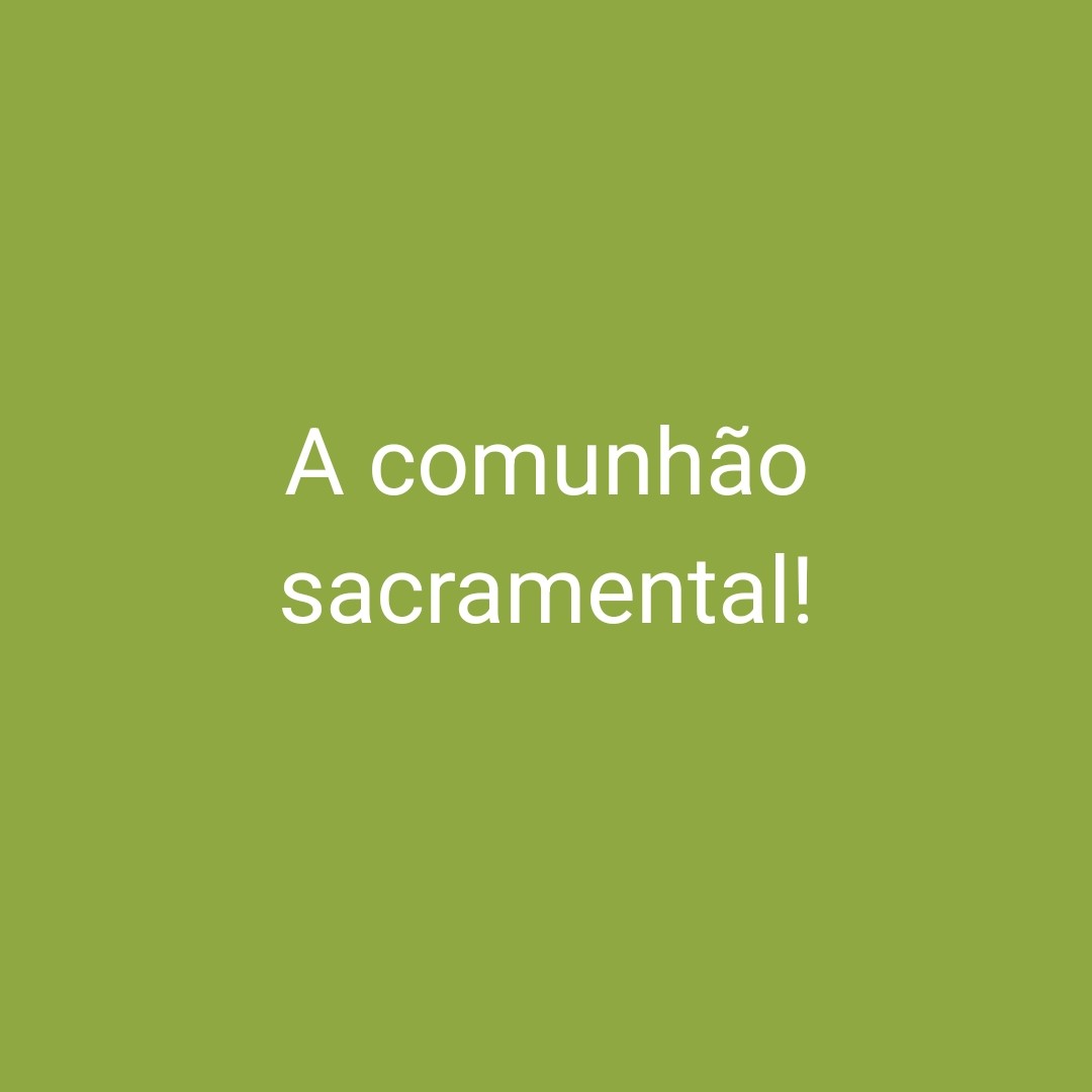 A comunhão sacramental episode artwork