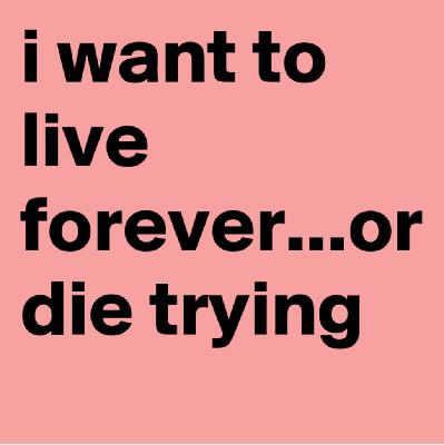 I WANT TO LIVE FOREVER - VaYigash Parsha